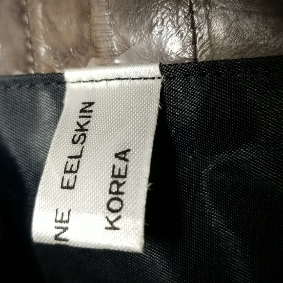 EEL Skin leather, buttery soft, women's crossbody, shoulder bag, - Picture 9 of 9